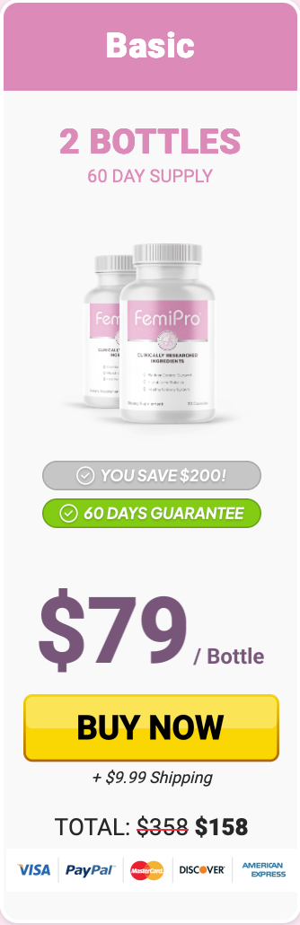 FemiPro 2-bottle basic package
